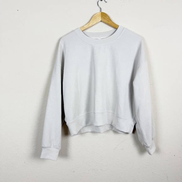 Lululemon Sweaters - Lululemon Perfectly Oversized Crew Sweatshirt Size 2